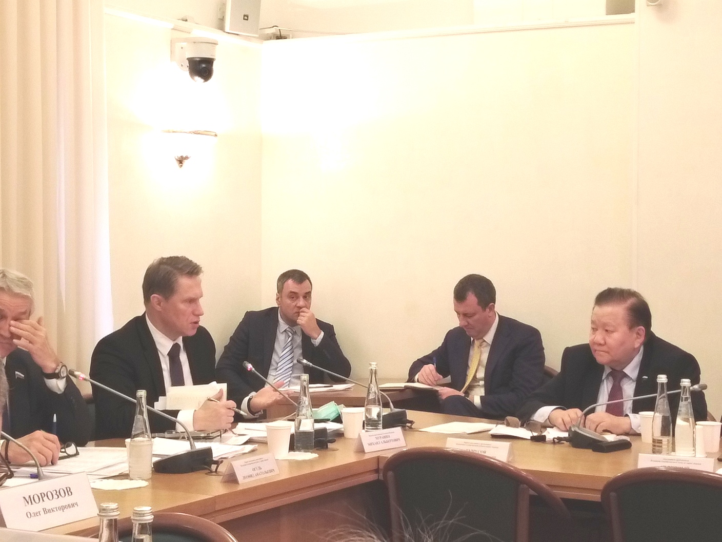 Встреча с министром здравоохранения Михаилом Мурашко и заместителем председателя Счетной палаты Галиной Изотовой