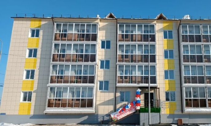 В Якутском поселке Нижний Бестях ввели дом для переселенцев из аварийного жилья
