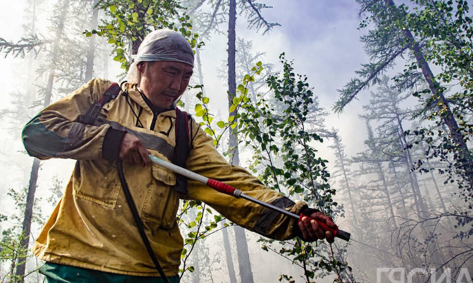 В Якутии ликвидировали природный пожар площадью 11 га
