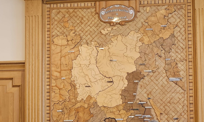 Карта Республики Саха (Якутия) или всего ДФО?