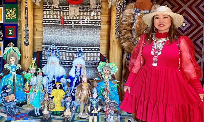 Мастерица из Мирнинского района Туяра Дегтярева: «Куклы открыли для меня мир творчества, волшебства и возможностей»